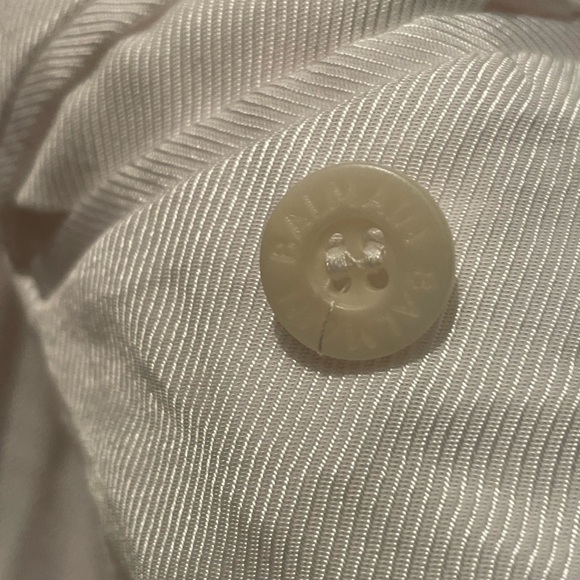 😍Authentic SOLD OUT Balmain subtle white tweed blazer gold buttons size 44 Euro - Picture 15 of 16